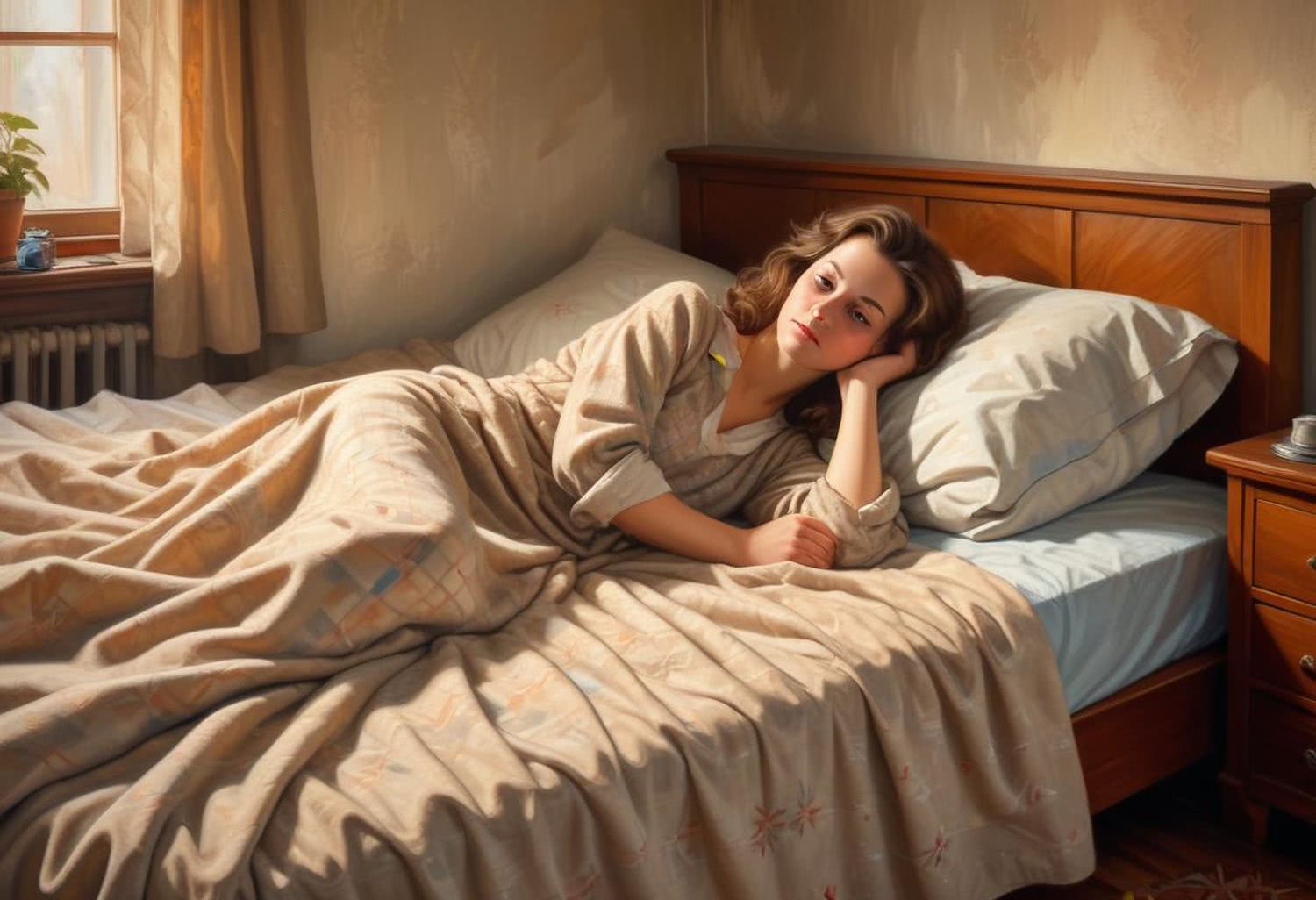 Zimowa pościel z flaneli – dlaczego to przytulny sekret na mroźne noce pełne regenerującego snu