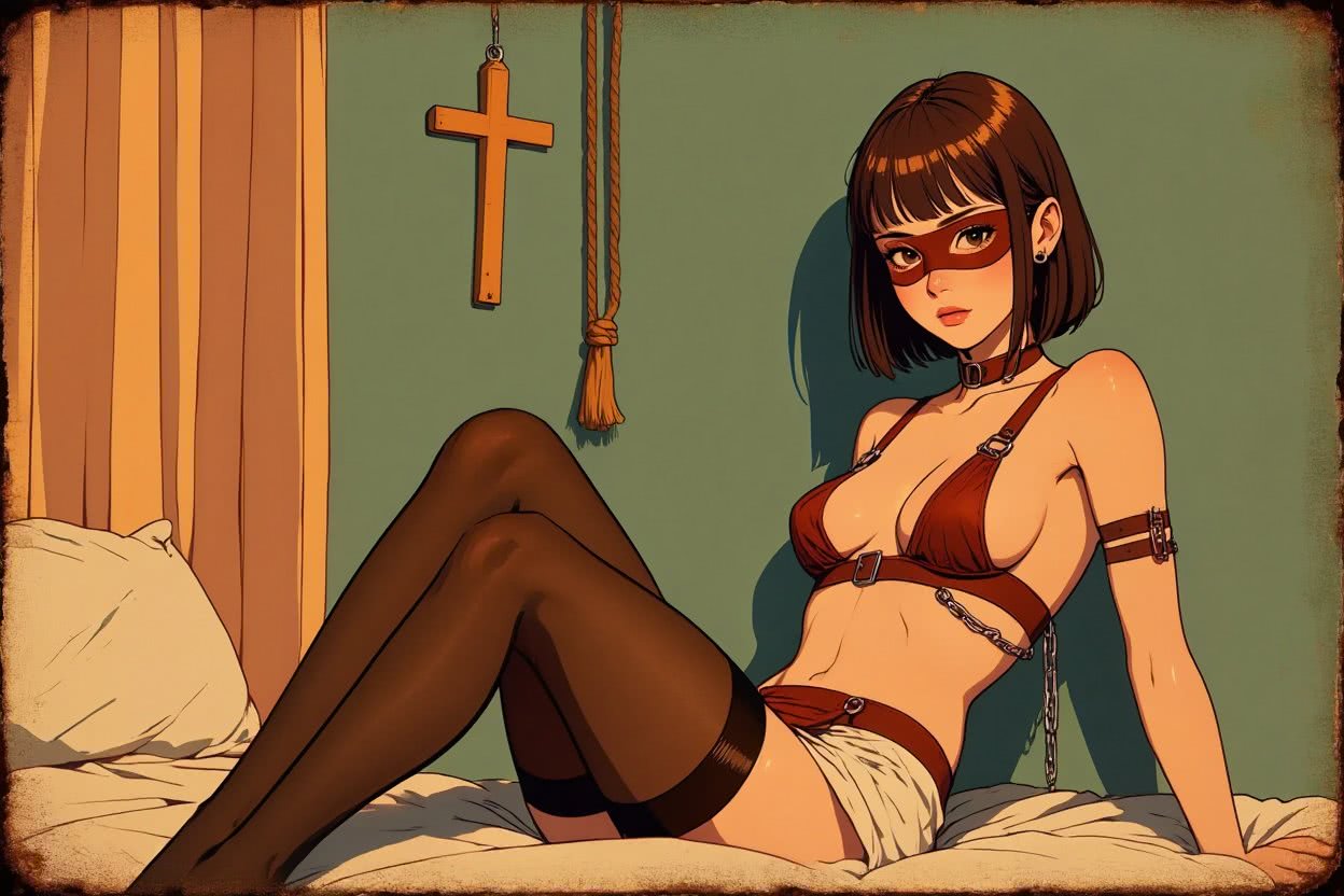 Ponętna Władczyni w Brązowym Szyku: Jak Wyzwolić Dominację w Sypialni