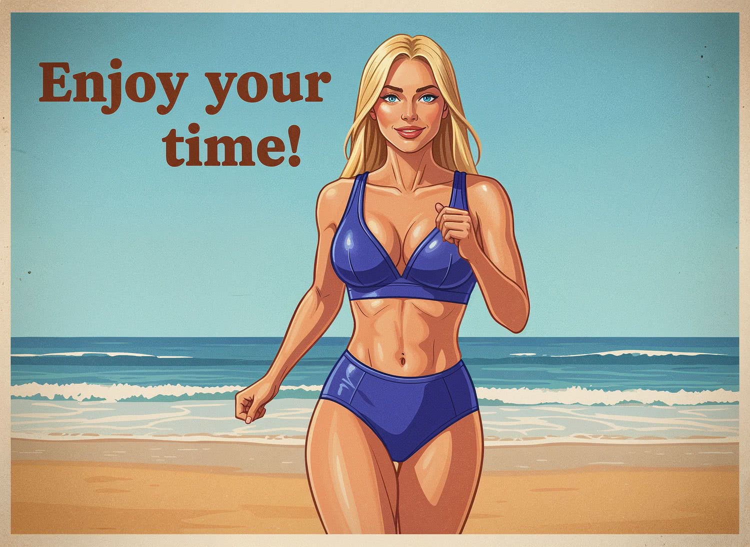 Indygo na fali: sportowe bikini, które inspiruje do ruchu